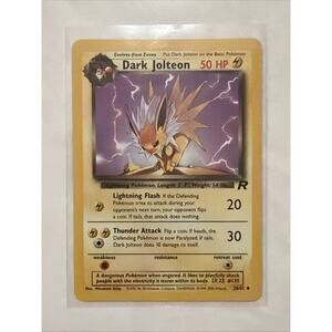 Dark Jolteon 38/82 Team Rocket NM Pokemon Fast Shipping